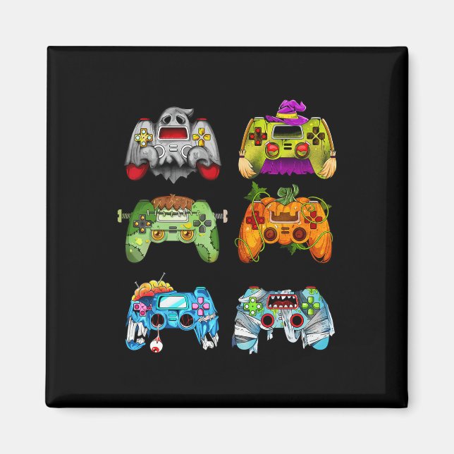 Íman Zombie dos controladores de jogos da bruxa do Hall (Frente)