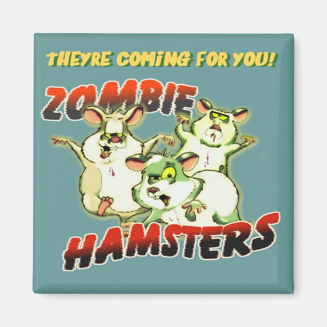ÍMAN ZOMBIE HAMSTERS (Frente)