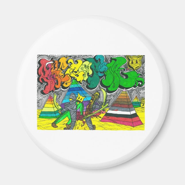 Íman Zombies Compradores Percentuais (Frente)