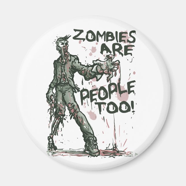 Íman Zombies são Pessoas para Gear (Frente)