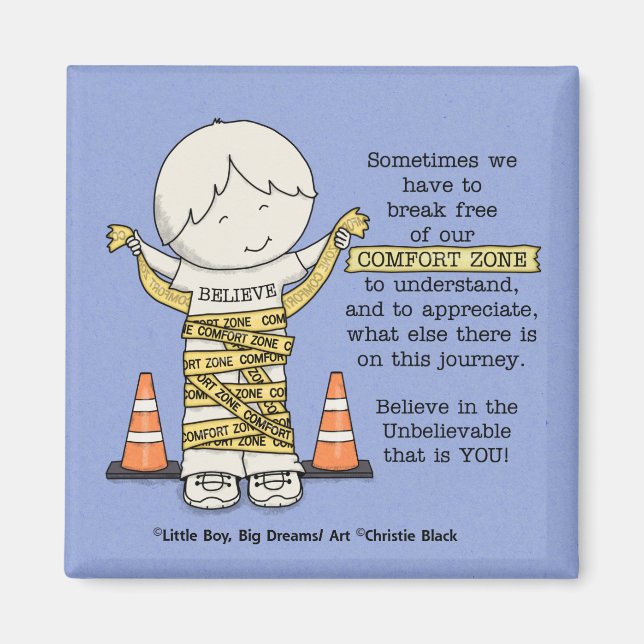 Íman Zona de conforto (Frente)