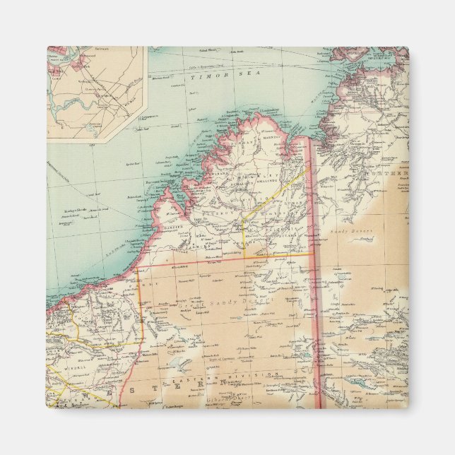 Íman Zona Oeste da Austrália (Frente)