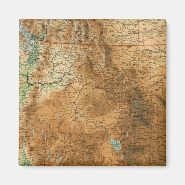 Íman Zona Oeste dos Estados Unidos (Frente)