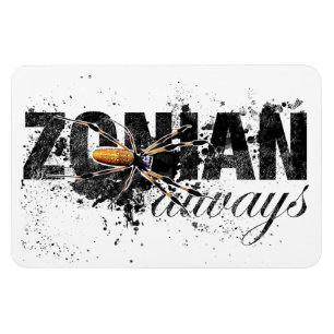 Íman Zonian sempre com a aranha (textured)