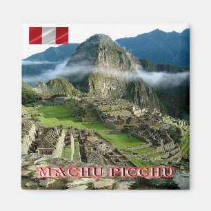 Íman zPE023 MCHU PICCHU, Peru, América, frigorífico