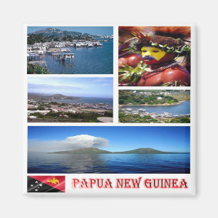 Íman zPG003 PAPUA-NOVA GUINÉ, Oceânia, frigorífico