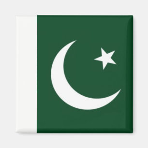 Íman zPK001 bandeira paquistanesa FLAG Pakistan, Fridge