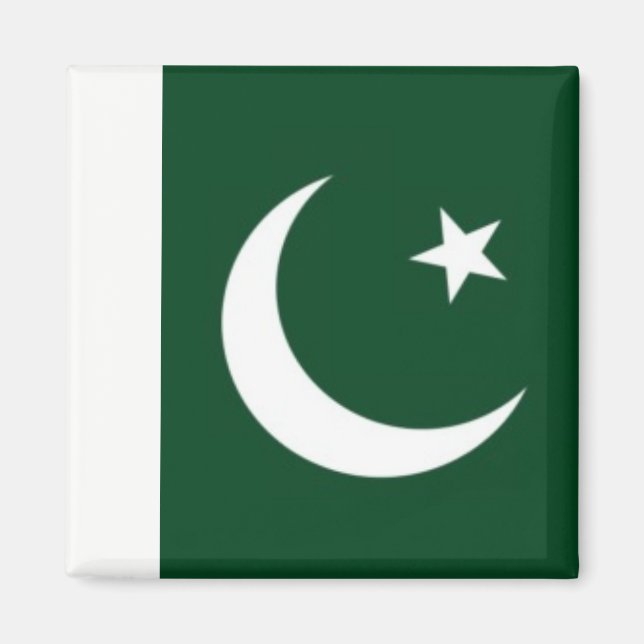 Íman zPK001 bandeira paquistanesa FLAG Pakistan, Fridge (Frente)