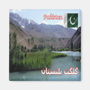 Íman zPK012 GILGIT-BALTISTAN, Paquistão, Ásia, frigoríf