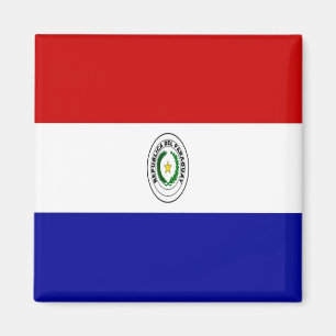 Íman zPY001 PARAGUAY, Flag, America, Fridge