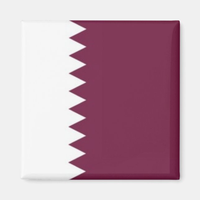Íman zQA001 Qatari FLAG Qatar, Fridge (Frente)