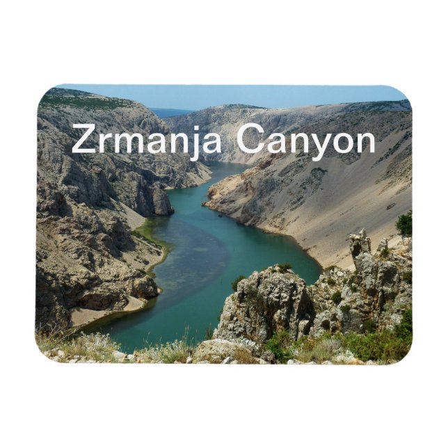 Íman Zrmanja Canyon, Dalmácia, Croácia (Horizontal)