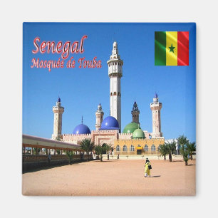 Íman zSN012 SENEGA, Touba Moschee, África, geladeira
