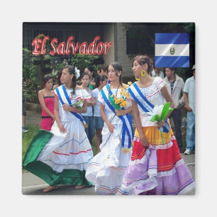 Íman zSV007 EL SALVADOR,Fiestas Patrias, América,Fridge
