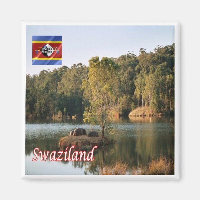 Íman zSZ007 SWAZILAND, Mlilwane Reserve, África, Fridge (Frente)