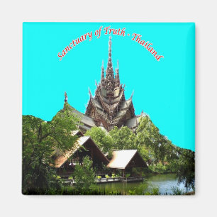 Íman zTH022 PATTAYA Sanctuary of Truth Thailand, Fridge