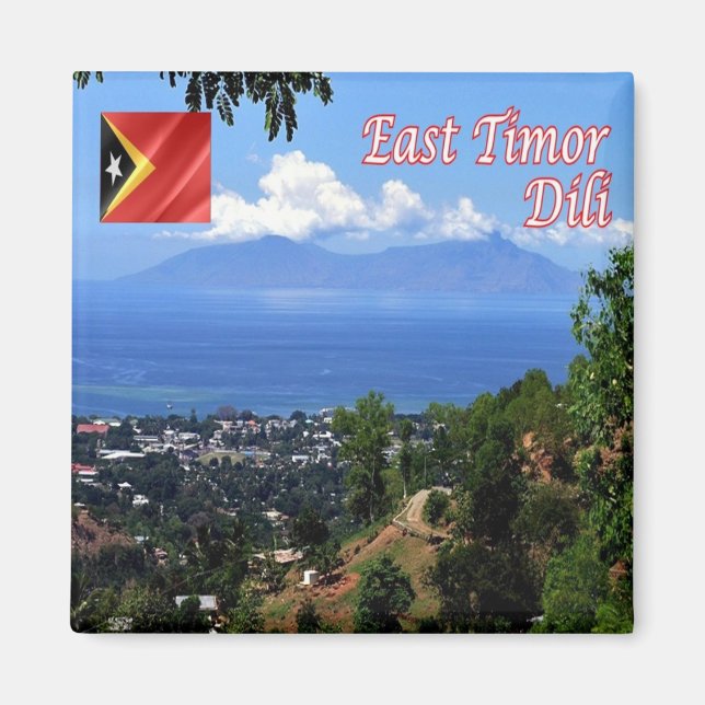 Íman zTL006 DILI, Timor Leste, Ásia, Fridge (Frente)