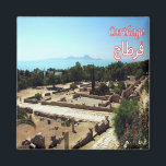 Íman zTN022 CARTHAGE, Ruins, Tunísia, África, geladeira<br><div class="desc">Aqui você encontrará a lembrança de suas férias. Esta categoria contém imãs de geladeira de muitos locais na Tunísia. Amplie amigos e parentes com as lembranças únicas de sua viagem de excelente! Tente!</div>