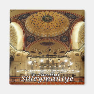 Íman zTR017 BASILICA SULEIMAN, Istambul, Turquia, gelad