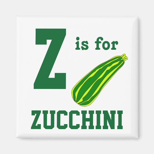 Íman Zucchini (Frente)