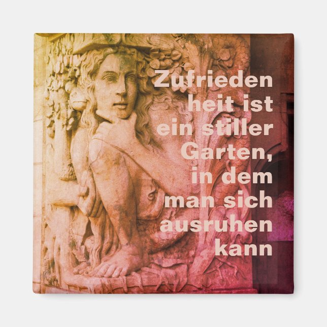 Íman Zufriedenheit und Glück (Frente)