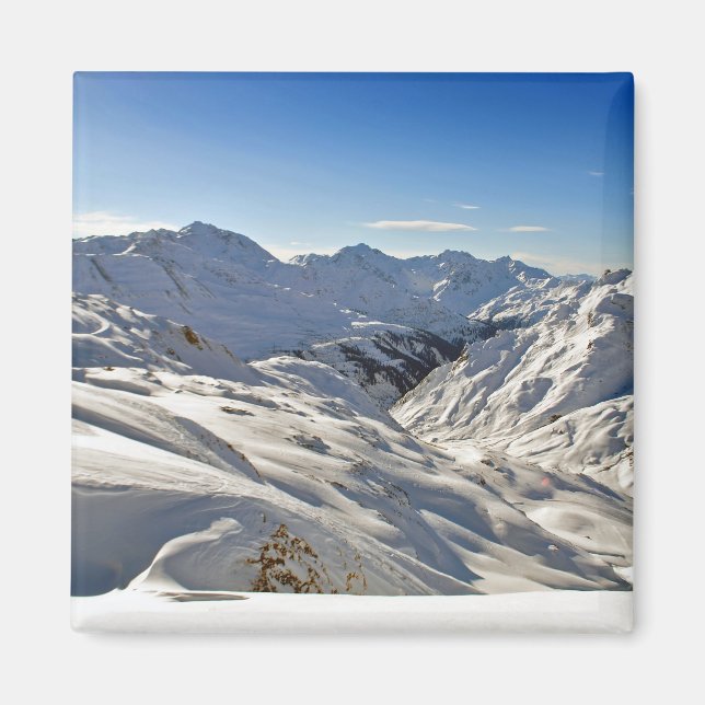 Íman Zurs Lech am Arlberg Alpes Austríacos (Frente)