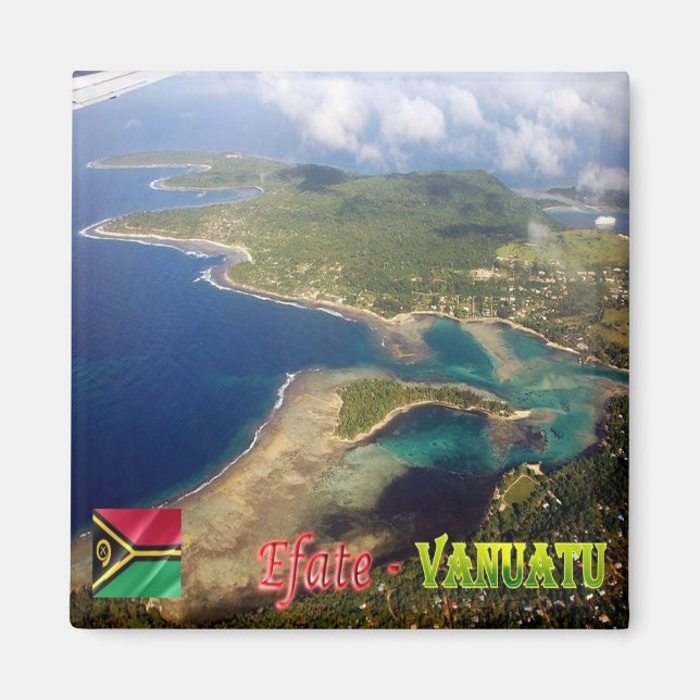 Íman zVU006 EFATE, Ilha ERAKOR, Vanuatu, Fridge (Frente)