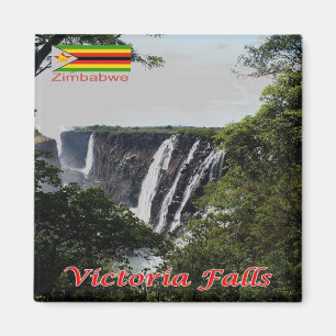 Íman ZW005 VICTORIA FALLS, Zimbábue, África, geladeira