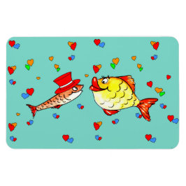 Íman Zwei verliebte Fische