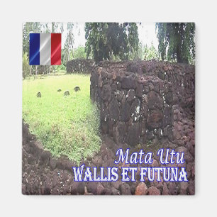 Íman zWF006 MATA UTU, Wallis and Futuna, Fridge