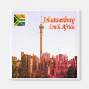 Íman zZA016 JOHANNESBURG, Hillbrow, África do Sul, frig