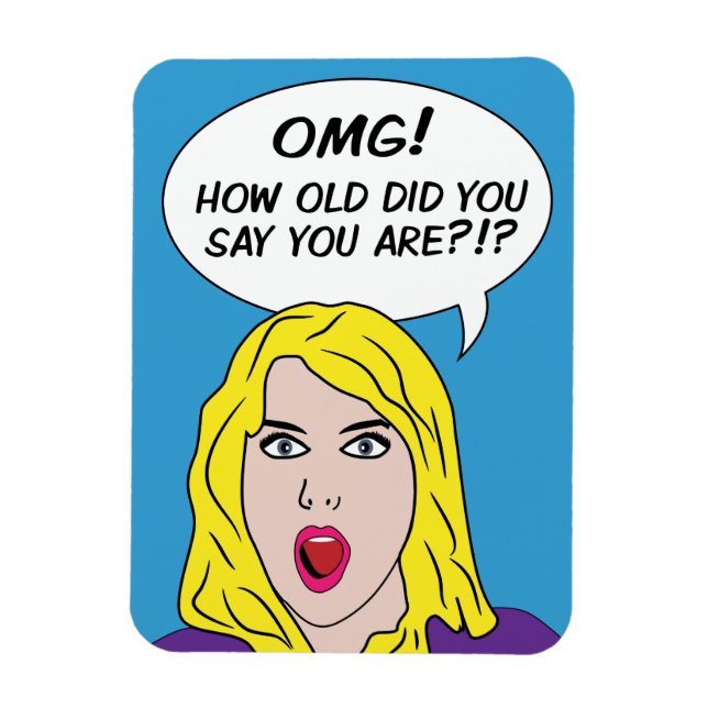 Ímanes RETRO HISTÓRIA EM QUADRINHOS (Vertical)