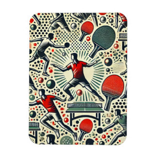 Ímanes tênis de mesa de