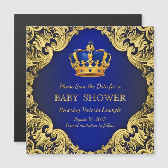 Ímãs de cartão postal Prince Salve a Data (Frente/Verso)