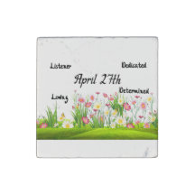 27 de abril de 2012 Personalidade Marble Magnet