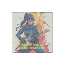 Inspiração de Arte Guitarista de Ninja Personaliza