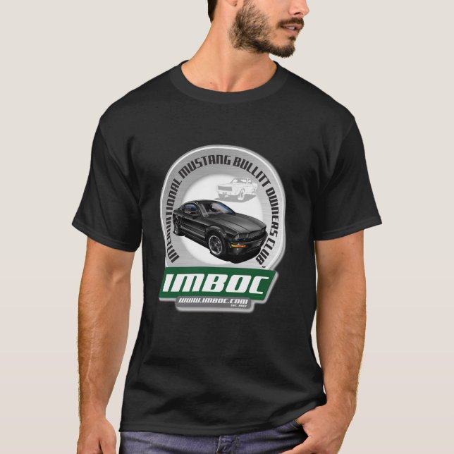 IMBOC '08 Black (Men) - Black T-Shirt (Frente)