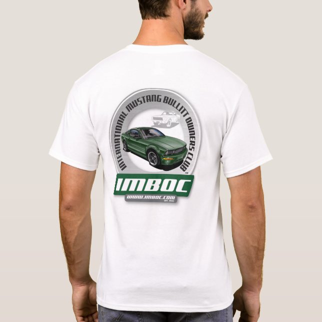 IMBOC '08 HG Dual Design (Men) - Camiseta branca (Verso)