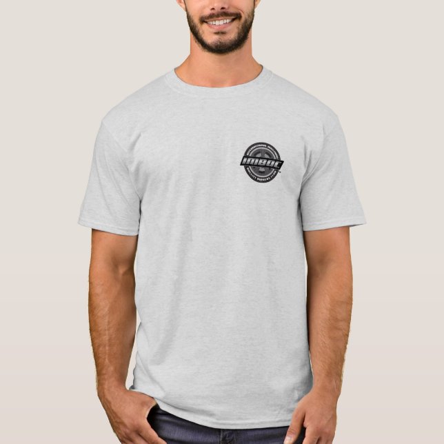 IMBOC '19 DHG Dual Design (Men) - Ash T-Shirt (Frente)