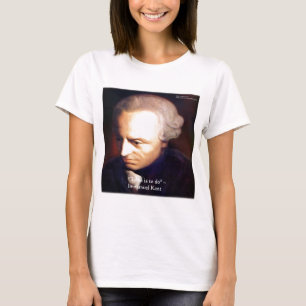 Immanuel Kant "Para Fazer", dons e Camisetas