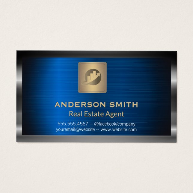 Imobiliário Financeiro | Metálico (Frente)