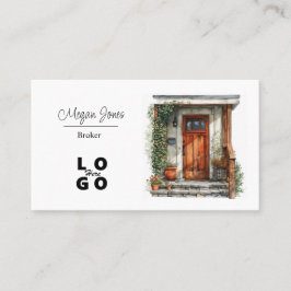 Imóveis, corretor, Cartão de visita de corretor