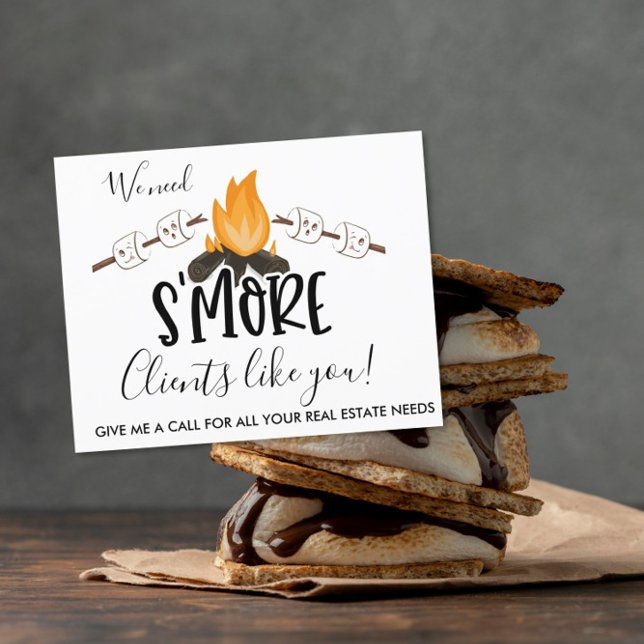 imóveis SMORE indicações Cartão postal de anúncio (Criador carregado)