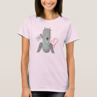 Imp de um t-shirt do anjo