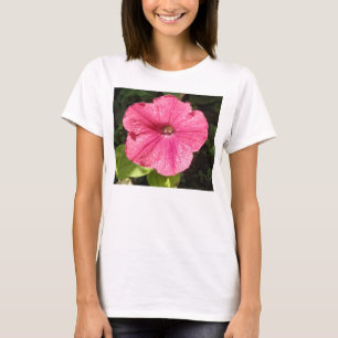 Impatiens Damas Rosa Escuras T Camisa