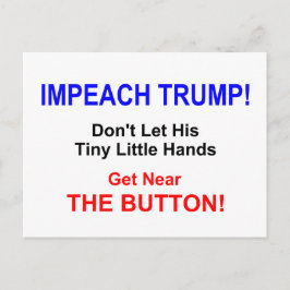 Impeach Trump! Cartão Postal