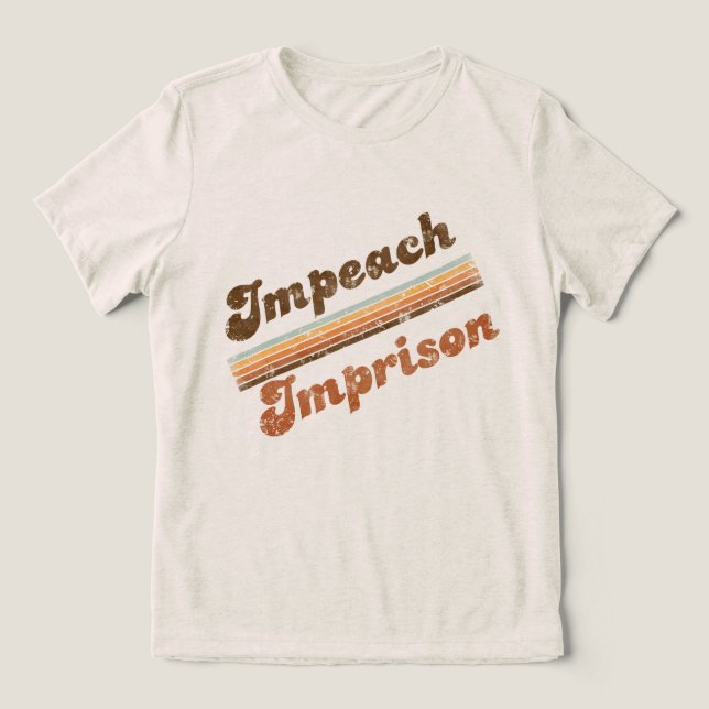 Impeachment das Mulheres | Camiseta Imprison Front (Design frontal)