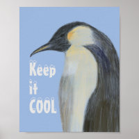 Imperador Penguin Poster
