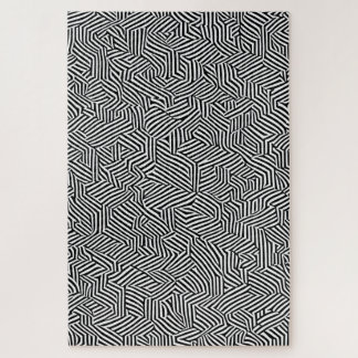 Impossível ilusão de Quebra-cabeça Zebra