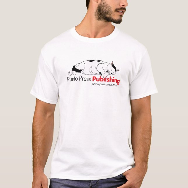 Imprensa de Punto que publica o t-shirt básico (Frente)